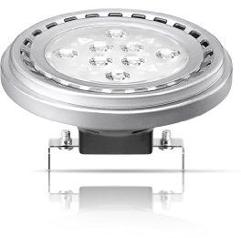 Philips Master LEDspot LV AR111 10 W : hell wie 50 W / 830 (warmton) G53 24 dimmbar 12 V Reflektorlampe 111 mm 40,000 h 71848200