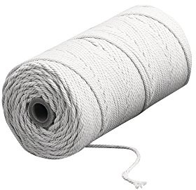 Rayher 4400102 Garn, 2,5mm ø, Spule 70m, weiß