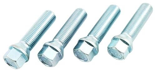 20x Radschrauben M14x1,5x45 mm KUGELBUND R14 SW17 – verzinkt Radbolzen für Alufelgen – Auto Schrauben