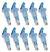 2.0 oz BLUE Measured Precision Pour. #1 Selling Brand- 10 Per Pack, Made entirely in the USA