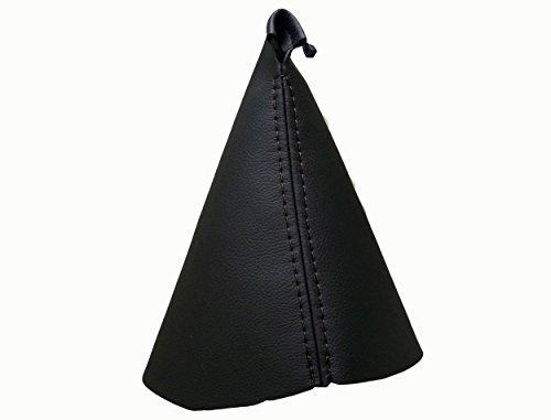 JPstraps - Funda Palanca de Cambios de Cuero Piel Natural Color Negro Compatible con Volkswagen Golf I MK1 (1974-1983)