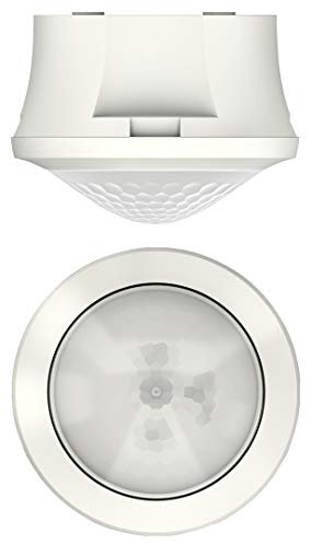 Theben, 1030555, Sensore di movimento Mova S360-101 SU WH per incasso a soffitto, il controllo, illuminazione e HVAC