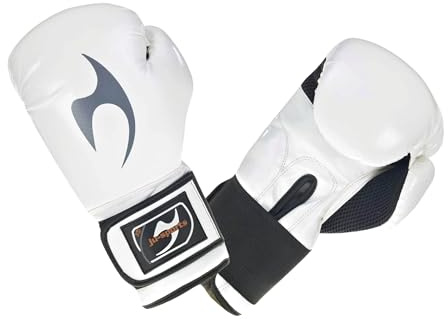 Ju-Sports Boxhandschuhe oz. - Allround Quick Aircomfort I PU-Kunstleder Box Handschuh für Pratzen, Sandsack Boxen & Sparring I Für Damen & Kinder