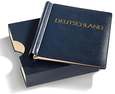 Leuchtturm (341219) KABE Klemmbinder ATLAS, Deutschland, inkl. Schutzkassette, blau