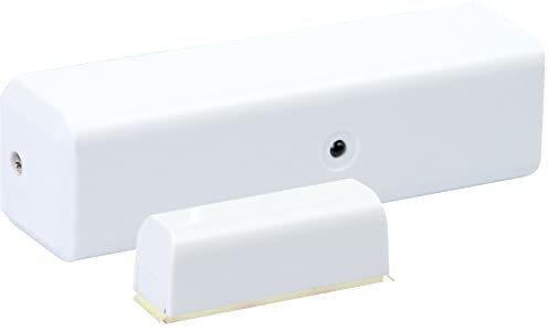 SCHWAIGER -ZHS09- Tür- und Fenstersensor/Türalarm/Fensteralarm/Alarmanlage/Einbruchschutz Tür, Fenster/Z-Wave/Smart Home/Steuerung per App/Sprachsteuerung mit Alexa, Google