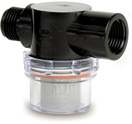 SHURFLO 15-085-00 255-313 Twist-On Water Strainer-1/2 Pipe Inlet, Multicoloured, 1/2 Inch