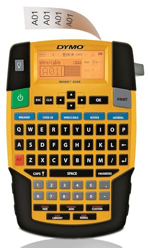 Dymo Rhino 4200 Étiqueteuse Professionnelle Portable (Version IT/ES)