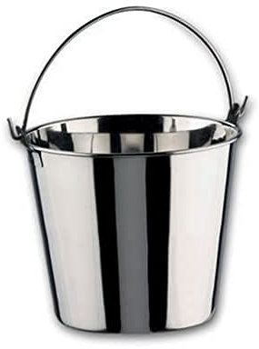 Lacor 14114 Seau Inox Garinox 14 cm / 1,100 Litre, Argent