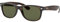 Ray-Ban Damen New Wayfarer Sonnenbrille, Tortoise, Large (Herstellergröße: 55) EU