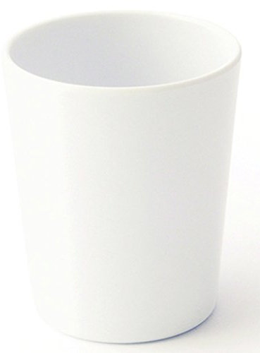 Visiodirect Lot de 10 GOBELETS Melamine Blanc Ø70 x H85 mm. 20cl