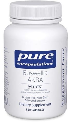 Pure Encapsulations Boswellia AKBA - Supports Joint Health, Colon, Immune System, Gastrointestinal Tract & Cell Health* - with 5-LOXIN Boswellia Extract - Vegan & Non-GMO - 120 Capsules