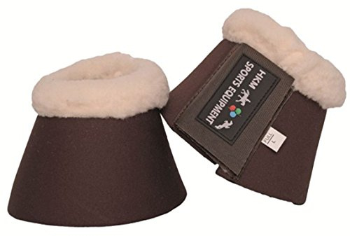 HKM Comfort Hufglocken Dunkelbraun One Size