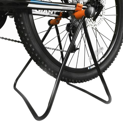 Ibera Easy Utility Bike Stand for 20-29 - Adjustable & Foldable Bicycle Stand for Storage & Repair - Floor-Mounted & Scratch-Free Alloy Steel Rack - ideal Bicycle Storage for Indoor Garage