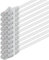 1aTTack.de 10x 7,5m Câble Réseau Cat6 Cat 6 - RJ45 Ethernet LAN DSL Routeur Modem - Blanc
