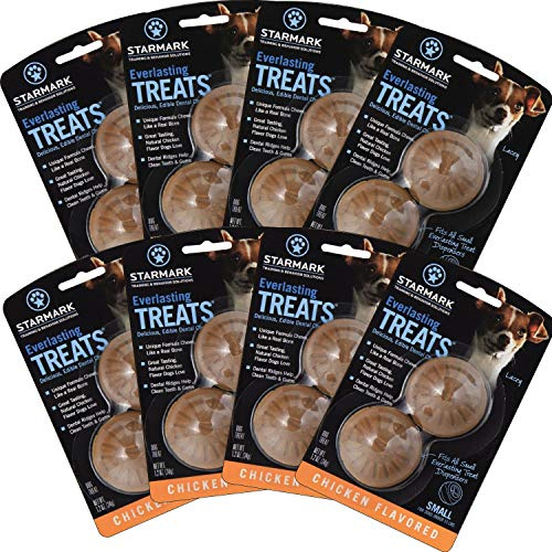 StarMark Everlasting Small Dog Treat Hard Chew Chicken Flavored 2-Count - 8-Pack