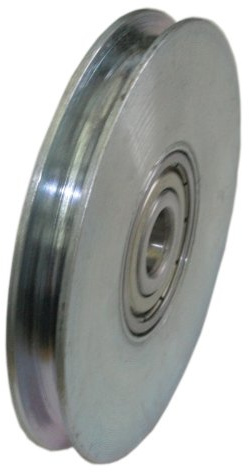 Seilrolle Stahl 70 mm Seil Ø 3 mm DO Drahtseilrolle Umlenkrolle
