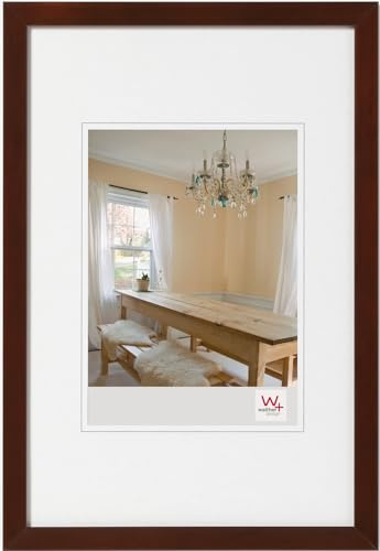 walther design tavelram valnöt 50 x 70 cm paprika träram BP070N