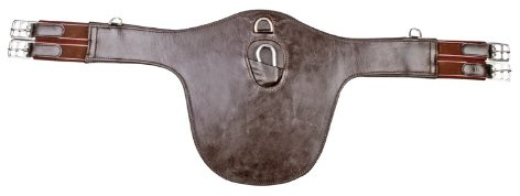 HKM Sattelgurt mit Brustschutz