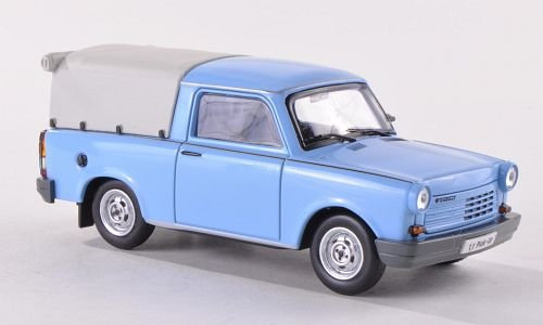 Unbekannt Trabant 1.1 Pick Up geschlossen, hell-blau, 1990, Modellauto, Fertigmodell, IST Models 1:43