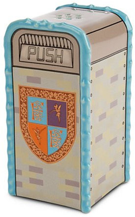 Disney Fantasyland Trash Can Salt and Pepper Shaker by Disney