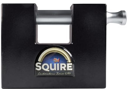 Henry Squire WS75SKA Squire WS75S Container Block Lock KEYED Alike, Black