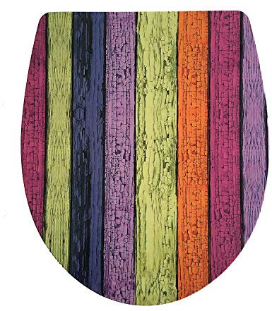 ADOB, Design WC Sitz Klobrille Klodeckel Colours, Absenkautomatik, abnehmbar zur Reinigung, 60312