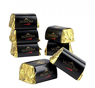 Valrhona Lingot Praliné - Gianduja Mini Goldbarren, Knuspernougat, 2 kg, ca.200 St