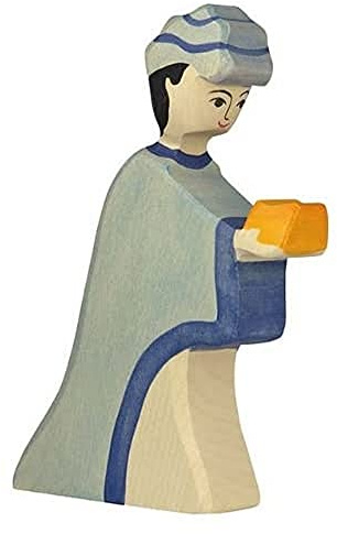 Holztiger Casper, blau, 80282