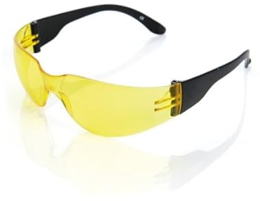 Safetop 11120 - Arty. gafas ocular amarillo antivaho p.c. pat.negras