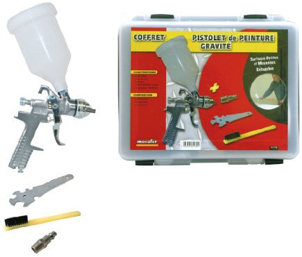 Mecafer Pistola a spruzzo per verniciatura 0.6l