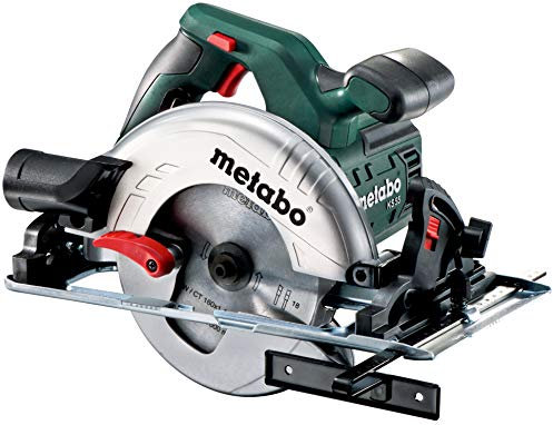 Metabo Handkreissäge KS 55 – 600855000 – Leichte Säge für den universellen Einsatz – 4 m Kabellänge