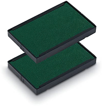 Trodat Ersatzkissen 6/4928 für Printy 4928, 4928 Typo, 4958 – Stempelfarbe grün, 2er-Pack