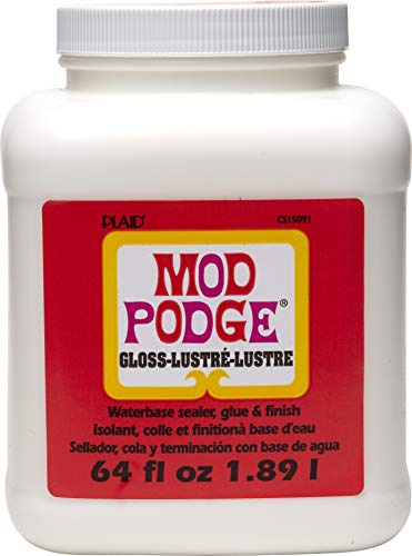 Mod Podge glans vattenbaserad tätare, lim och finish - 1,814 oz