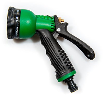 Ebuzz 8 Function Spray Nozzle Gun - 8 Speed Spray Nozzle 8 Different Mode Connects To Standard Garden Hose
