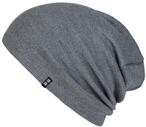 Enter the Complex® Merino Mütze Herren, Beanie Damen, 100% Merino Wolle, Warm und Dünn, Zweilagige Strickmütze