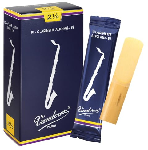 Vandoren CR1425 Traditional Alt-Klarinetten Blätter, 10 Einheiten