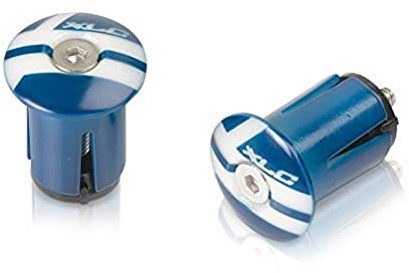 XLC GR-X02 Tapón para Manillar, Unisex Adulto, Azul, Talla única