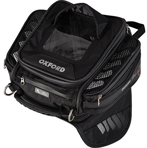 Oxford OL221 Black 15 L Tank Bag (M15R Magnetic Mount Motorcycle)