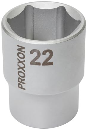 Proxxon 1.27 cm, 1/2'' Socket Wrenches, 22 mm