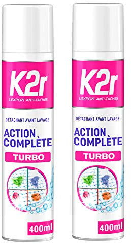K2r Fleckenentferner, Vorwäsche, Spray, 400 ml, 2 Stück