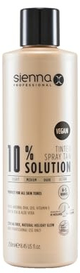 Sienna X Spray Tan Solution 10% 250ml