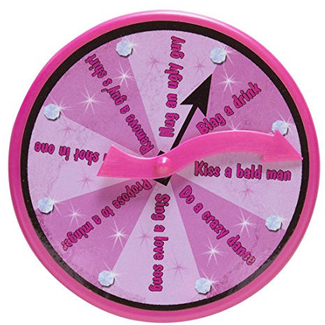 NET TOYS Junggesellenabschied Glücksrad Spiel JGA Party Spiele Ideen Bachelorette Partyspiel, Aufgaben Bride to Be Hen Night Games Zukünftige Braut