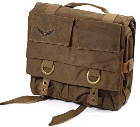 Firmcam Kameratasche Fototasche für DSLR im Retro-Look/Größe M (Model: Gleann Bag)