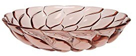 Kartell Jellies Family Piatto Fondo, Set da 4, Rosa
