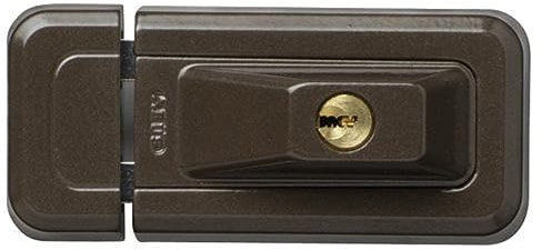 ABUS Fenster-Zusatzsicherung 3010 - Sicherheitsschloss für Fenster und Türen, verschiedenschließend - ABUS-Sicherheitslevel 6 - 02930 - Braun