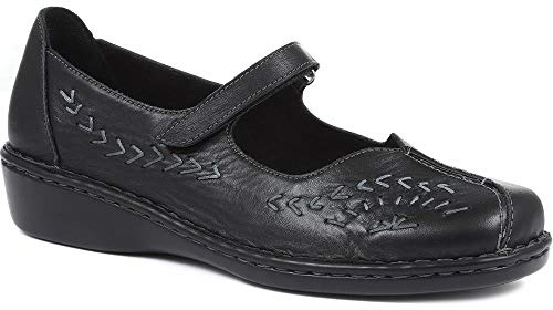 Pavers Womens Touch-Fasten Mary Janes | All Year Round | Touch Fastening Shoe