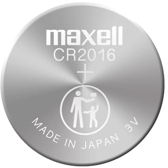 Maxell CR2016 Lithium 3V Coin Cell Battery DL2016 ECR2016 by Maxell