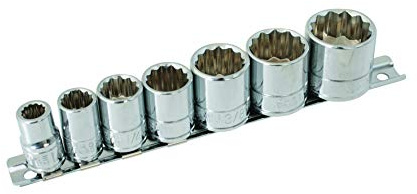 Laser 3474 Whitworth Socket Set 3/8D 7pc