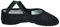 Starlite Flexi Black Canvas Ballet Split Sole 10 UK