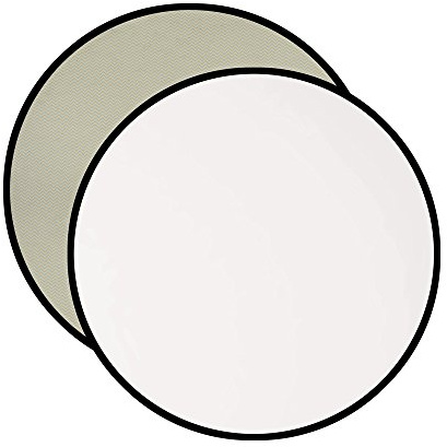 Westcott 321 Faltreflektor 2-in-1 (101,6 cm Durchmesser) Sonnenlicht / Weiß